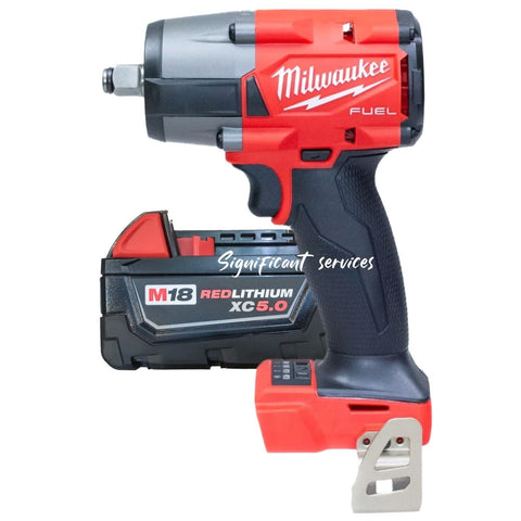 Milwaukee 2962-20 Fuel 1/2" Mid-torque Impact Wrench Friction Ring 5.0 Battery