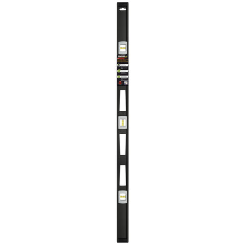 Johnson 3848 48" Magnetic Top-Reading Aluminum Level 3 Vial Professional Grade