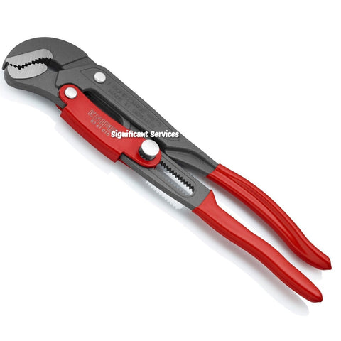 Knipex 8361010 Knipex Pipe Wrench S Type Plastic Handle 330 Mm Swedish Pattern