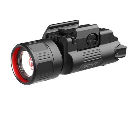 Coast PTX65R Tactical Light 1000 Lumen USB-C Recharge Two Beam Spot Flood IP54
