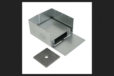 Simpson Strong-Tie Post Base 5-1/2"W X 5-9/16" L 12 Ga Zmax