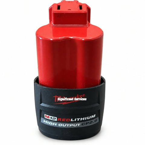 Milwaukee 48-11-2425 M12 REDLITHIUM High Output CP 12V 2.5Ah Battery Pack