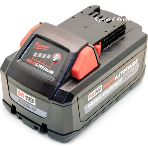 Milwaukee 48-11-1865 M18 REDLITHIUM HIGH OUTPUT XC 6 Ah Lithium-Ion Battery