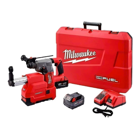 Milwaukee 2712-22DE M18 Fuel 1" SDS Plus Rotary Hammer with DE Kit