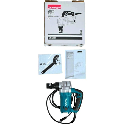 Makita JN3201 10 Gauge Nibbler AC100V 3.2mm Mild Steel Plate Cutting Capacity