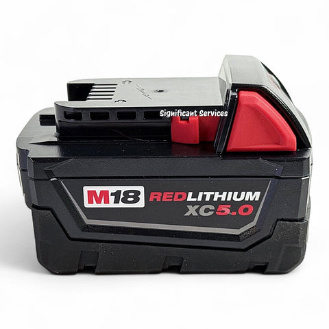 Milwaukee 48-11-1850 M18 REDLITHIUM XC 18V 5.0Ah Battery 6-Pack