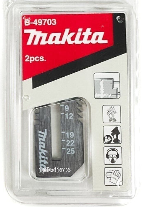 Makita MAKB-49703-2PK Drywall Cut-Out Saw Blades High Carbon Steel 2-Pack