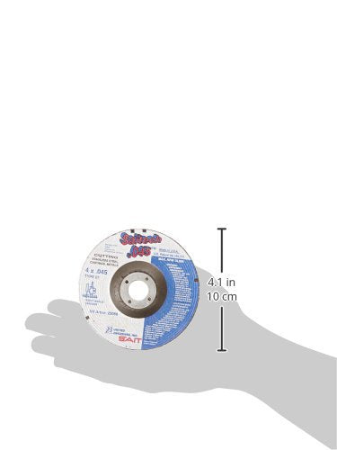 United Abrasives-SAIT 22068 Saitech� High Performance Cut-Off Wheels (Type 27/Type 42 Depressed Center) 4" x .045" x 5/8", 50-Pack