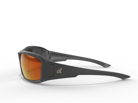 Edge XBAP139 Brazeau Torque Wrap-Around Safety Glasses, Anti-Scratch, Non-Slip,