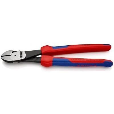 Knipex 7402250 10" Diagonal Cutters Comfort Grip High Leverage Cutting Pliers