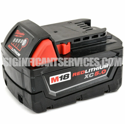 Milwaukee 2625-20 M18 5.0 Ah One Handed Hackzall Sawzall Reciprocating Saw Kit
