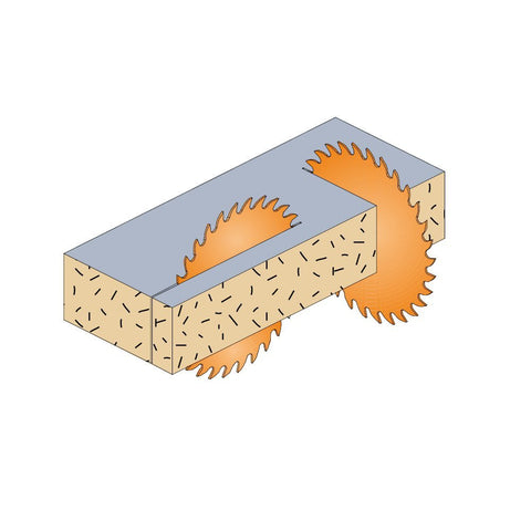 CMT 219.060.08 Industrial Sliding Compound Miter & Radial Saw Blade, 8-1/2-Inch x 60 Teeth 4/30° ATB+1TCG Grind with 5/8-Inch Bore, PTFE Coating