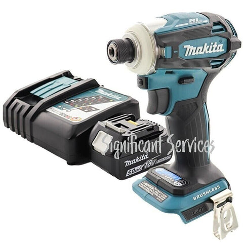 Makita XDT19Z 18V LXT Brushless Quick‑Shift 4‑Speed Impact Driver 5.0 Ah Kit