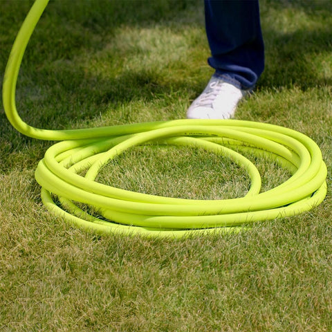 Flexzilla HFZG6100YW Garden Hose 3/4in X 100ft 3/4in 11 1/2 Ght Fittings