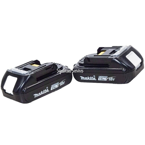 Makita BL1815N 18V 1.5Ah LXT Lithium-Ion Battery 2-Pack Compact