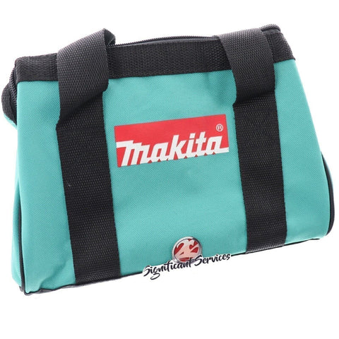 New Makita 12" Durable Heavy Duty Contractor Canvas Tool Bag Tote Drills Drivers