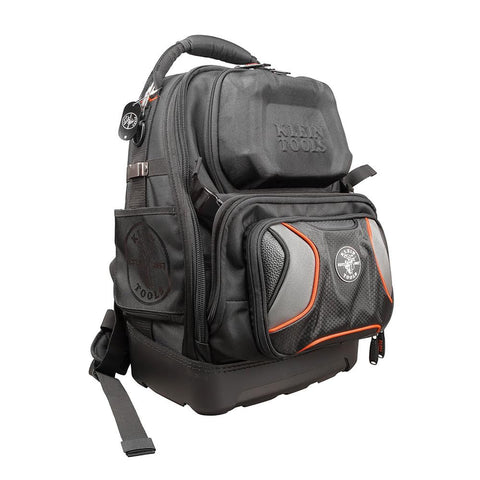 Klein Tools 55485 Tool Bag Backpack, Durable Electrician Backpack with 48 Pockets for Hand Tools