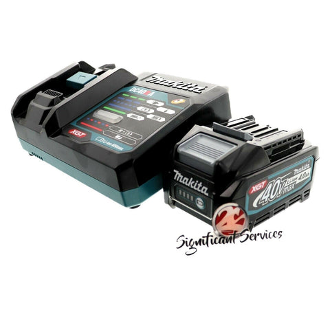 New Makita BL4040 XGT 40V MAX Li-Ion 4.0 Ah Battery Pack DC40RA Rapid Charger