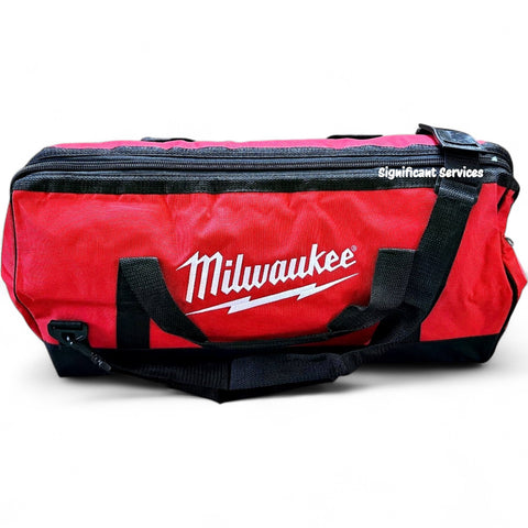 Milwaukee 22" Heavy Duty Canvas Contractor Drill Tool Bag Carry Case