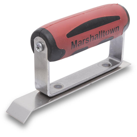 MARSHALLTOWN 488NCH Chamfer Stainless Steel Hand Edger, 1x6 Inch Blade, Made In The USA, N368