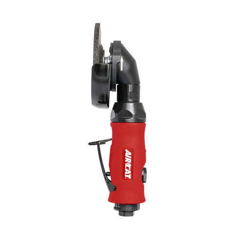 AIRCAT 6340-A 4-1/2" Pneumatic Angle Grinder 1.0 HP 11,000 RPM with Spindle Lock