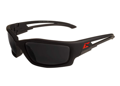 Edge Eyewear Sk136 Safety Glasses Kazbek Torque Gray Smoke Anti-Scratch Lens