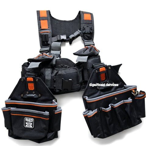 Klein Tools 55828MB MODBox Tool Vest Fully Adjustable Padded Support Work Vest