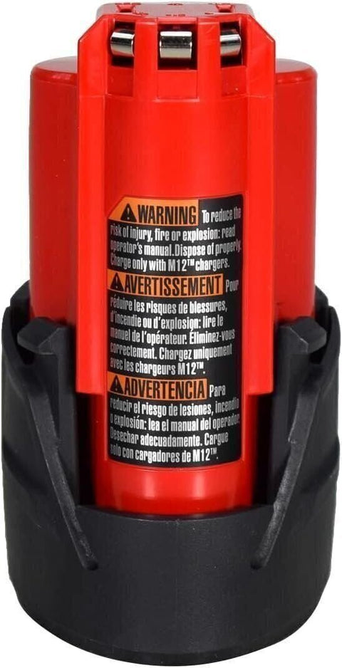 Milwaukee 48-11-2425 12V Lithium-Ion Hight Output CP2.5Ah Battery 2 Pack