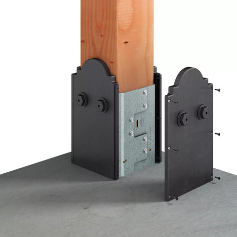 Simpson Strong-Tie MPB66Z MPBZ ZMAX Galvanized Moment Post Base for 6x6 w/SDS Screws