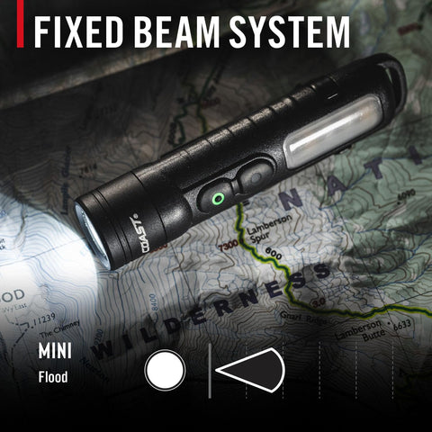 Coast KL30R 500 Lumen Rechargeable LED Pocket Flashlight with UV Light