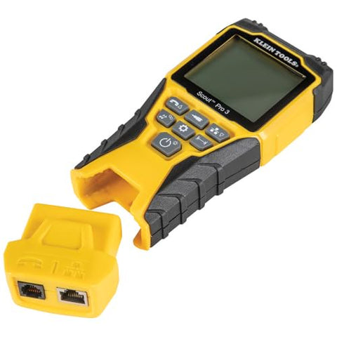 Klein Tools VDV501-851 Cable Tester Kit Scout Pro 3 Ethernet Data Coax Phone