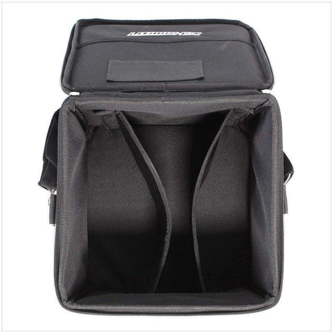 Makita Contractor Cordless Tool Tote Storage Bag 10-inch with Removable Dividers, Black