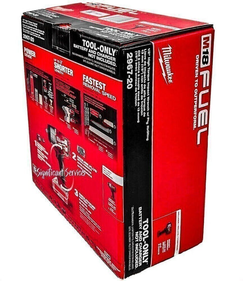 Milwaukee 2967-20 M18 FUEL 18V Li-Ion 1/2" High Torque Impact Wrench 1400 Ft Lbs