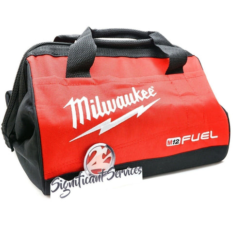 Milwaukee 16-Inch 6-Pocket Heavy Duty Canvas Industrial Carrying Tool Bag