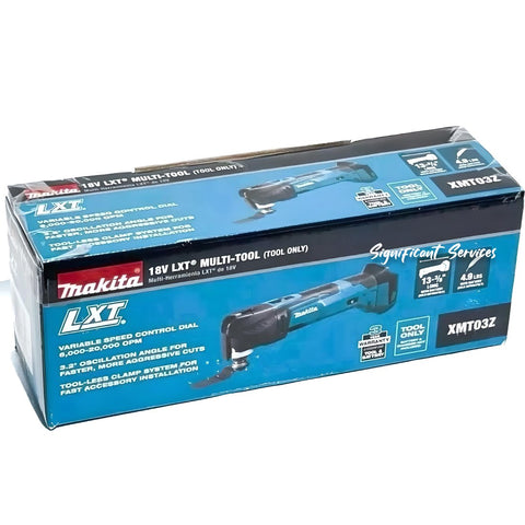 Makita XMT03Z 18V LXT Lithium-Ion Cordless Battery Multi-Tool Oscillating Tool