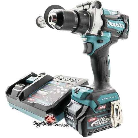 Makita GPH01Z 40V MAX XGT Brushless Cordless 1/2" 2.5 Ah Hammer Driver Drill Kit