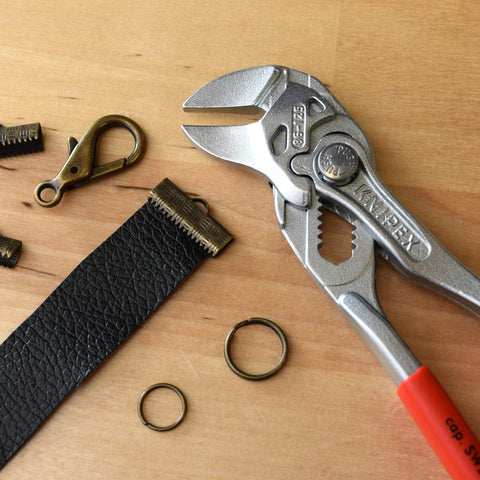 Knipex 8603125 Mini 5" Plier Wrench 3/32" Thin Jaw Width 7/8" Capacity Pliers