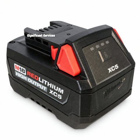 Milwaukee M18 REDLITHIUM Li-Ion HIGH OUTPUT XC5 Battery Pack