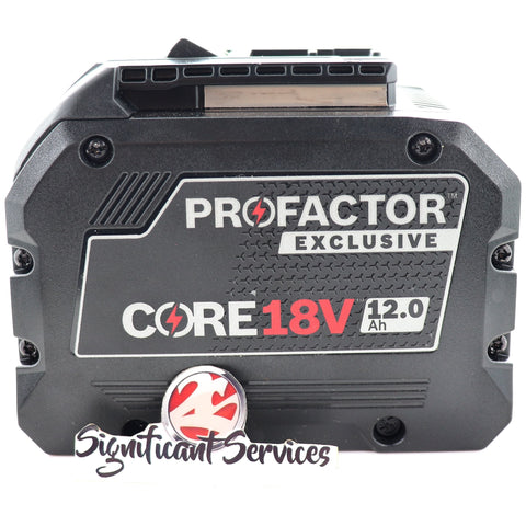 Bosch GBA18V120 18V CORE18V Lithium-Ion 12.0 Ah PROFACTOR Exclusive Battery