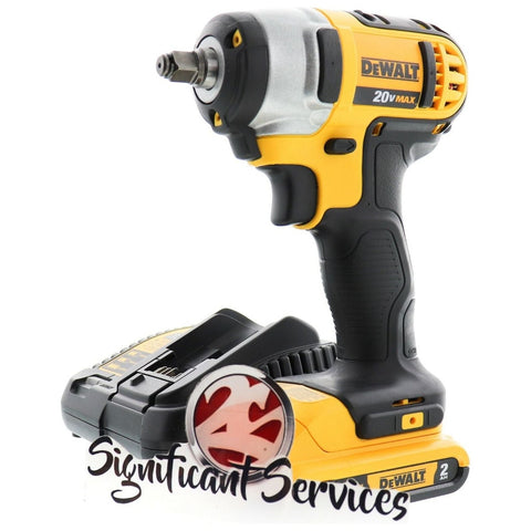 DEWALT DCF883B 20V 20 Volt Max Lithium Ion 3/8" Impact Wrench w Hog Ring