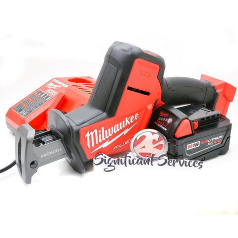 Milwaukee 2719-20 M18 18V FUEL 5.0 Ah Li-Ion Hackzall Reciprocating Sawzall Kit
