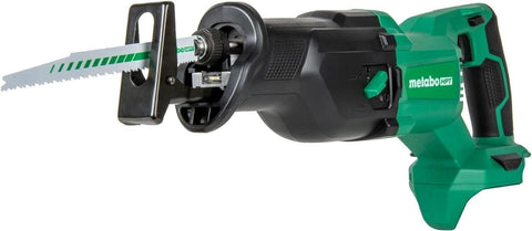 Metabo HPT 18V MultiVolt™ Cordless Reciprocating Saw | Tool Only - No Battery | Counter-balance Housing Reduces Vibration | Orbital Mode | CR18DBQ4