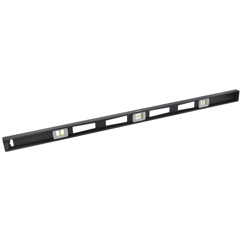 Johnson 3848 48" Magnetic Top-Reading Aluminum Level 3 Vial Professional Grade