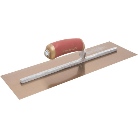 MARSHALLTOWN 4713DFDL DuraFlex Finishing Trowel, 16 x 5 Inch, 13 5/8 Inch Mounting, DuraSoft Handle, Made in the USA, Plaster and Drywall Finishing Tools
