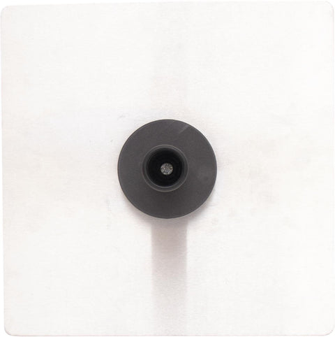 Marshalltown 5206D Plaster Hawk 13 in Magnesium Blade with Callus Preventer Handle