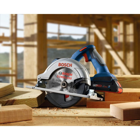 BOSCH CCS180-B15 18V 6-1/2 In. Circular Saw Kit with (1) CORE18V 4.0 Ah Compact Battery