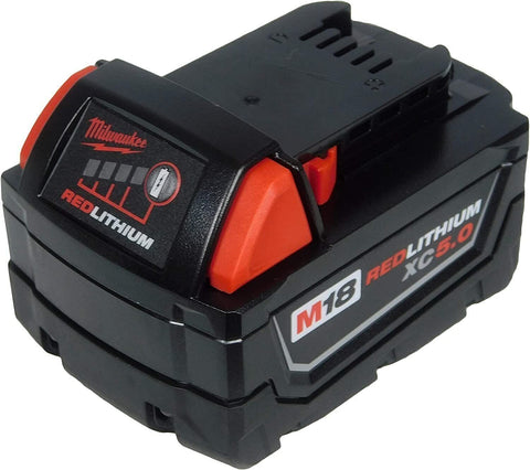 Milwaukee 2663-20 M18 Li-Ion 5.0 Ah Cordless 1/2" Impact Wrench Battery...