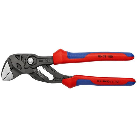 KNIPEX Tools 8602180 Pliers Wrench, Black Finish, Multi-Component