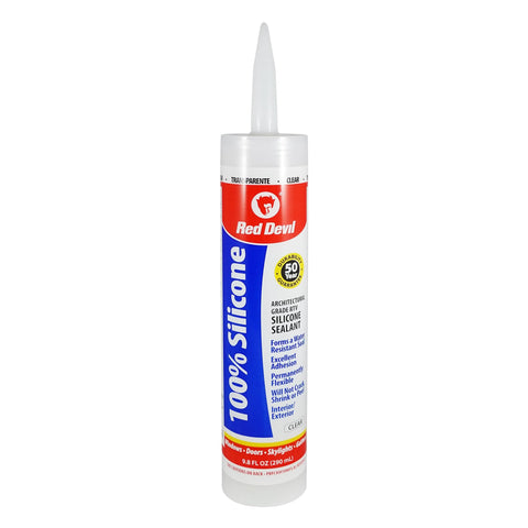 Red Devil 0826 100% Silicone Sealant Architectural Grade, Silicone Architectural