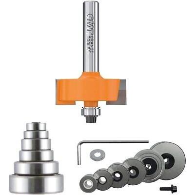 CMT 835.001.11 Rabbeting Set, 1/4-Inch Shank